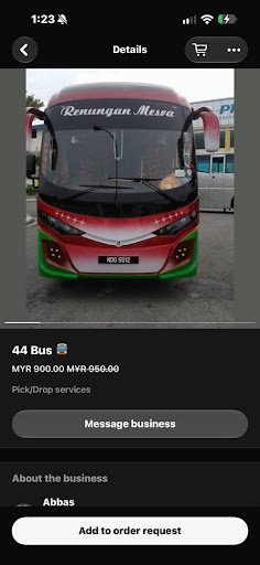 44 Bus VIP Malaysia Transport